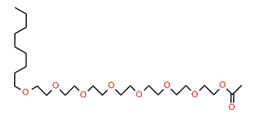 3,6,9,12,15,18,21-Heptaoxatriacontyl acetate